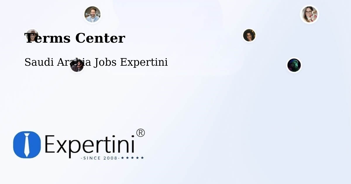 Terms Center - Saudi Arabia Jobs Expertini