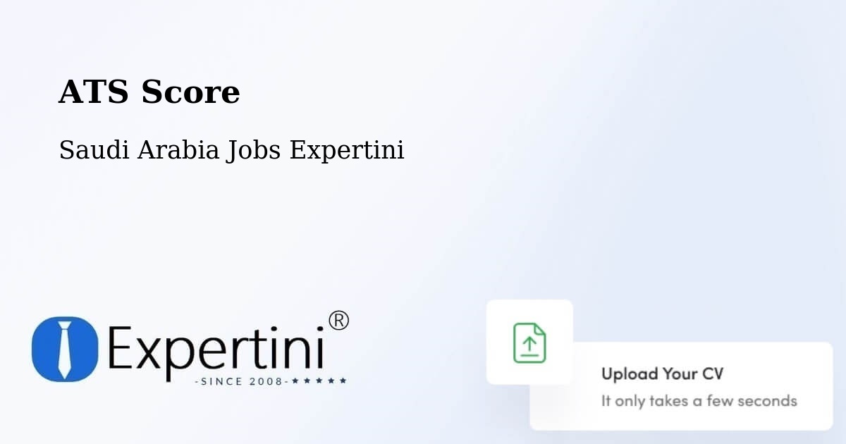 Resume ATS Score & Job Description Match Tool – Saudi Arabia - Saudi Arabia Jobs Expertini