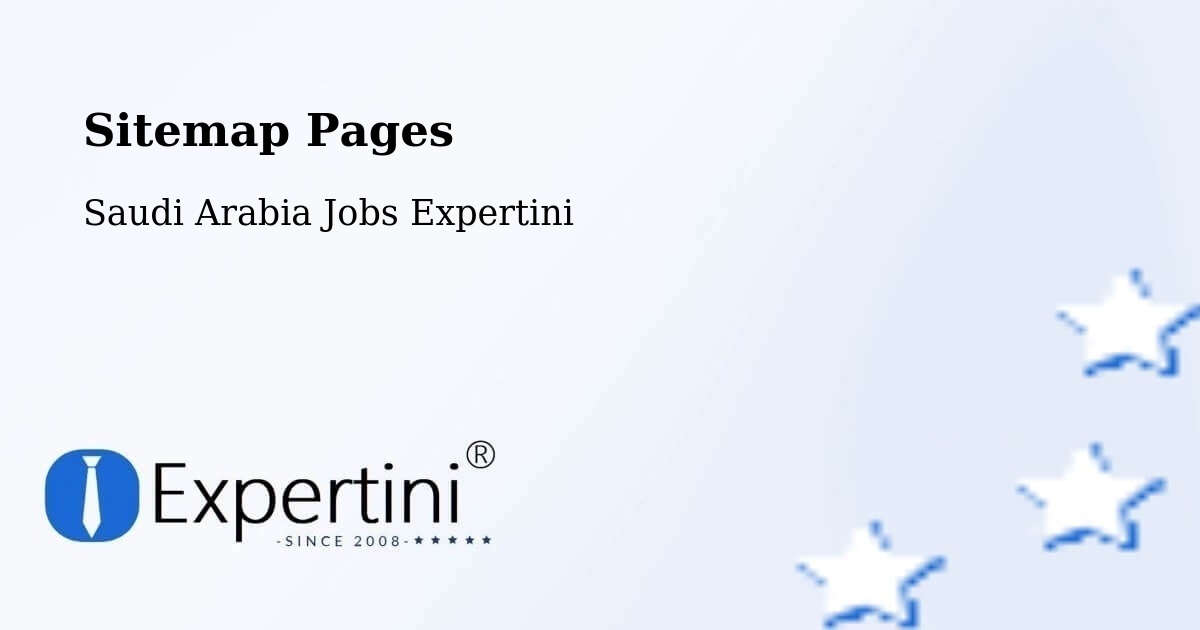 Sitemap Pages across Saudi Arabia - Saudi Arabia Jobs Expertini